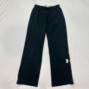 Under Armour Semi-Fitted Track Pants Men’s Medium Black Athletic Training Pants